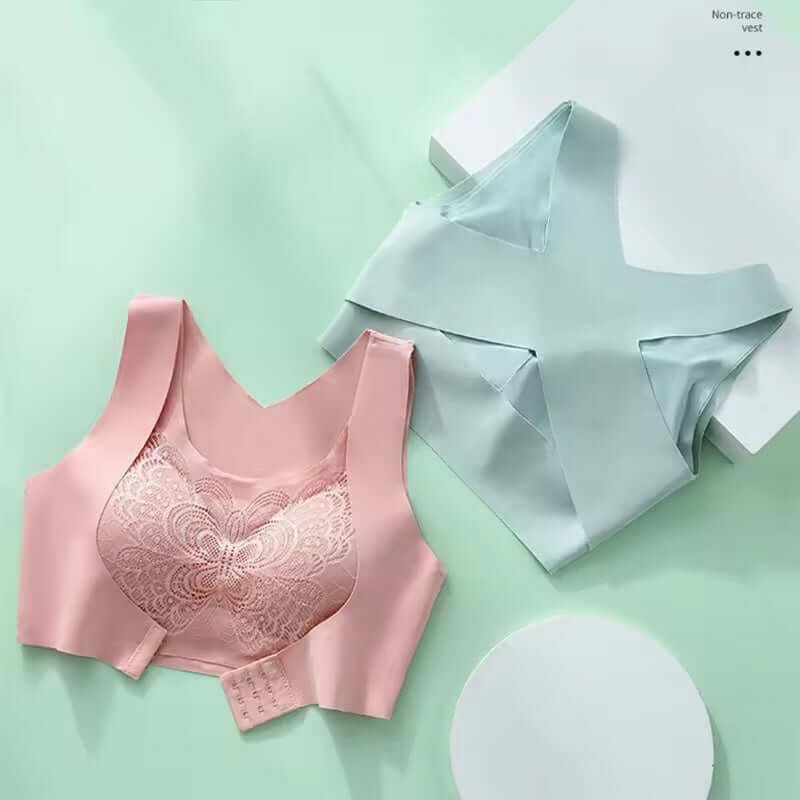 Libaaya's™ Front-Closure Bralette – Supportive & Humpback Corrector for Women & Students
