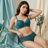 Elegant Lace Support Set – Ultra-Comfort Bra & Panty Combo