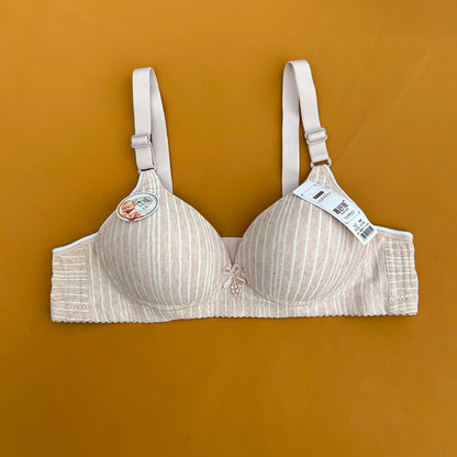 Pack of 2 – Striped Non-Padded Comfort Bras – Only Rs. 1,750
