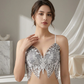 Butterfly Lace Bralette – Ultra Elegant Embroidered Mesh Top | Premium Party & Daily Wear Bralette