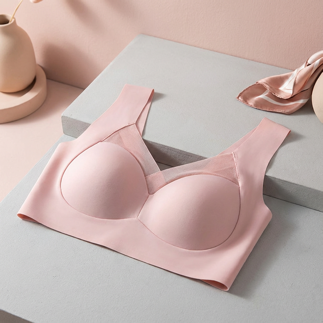 Seamless Comfort Lift Bra – Ultra Soft, Wireless & Breathable
