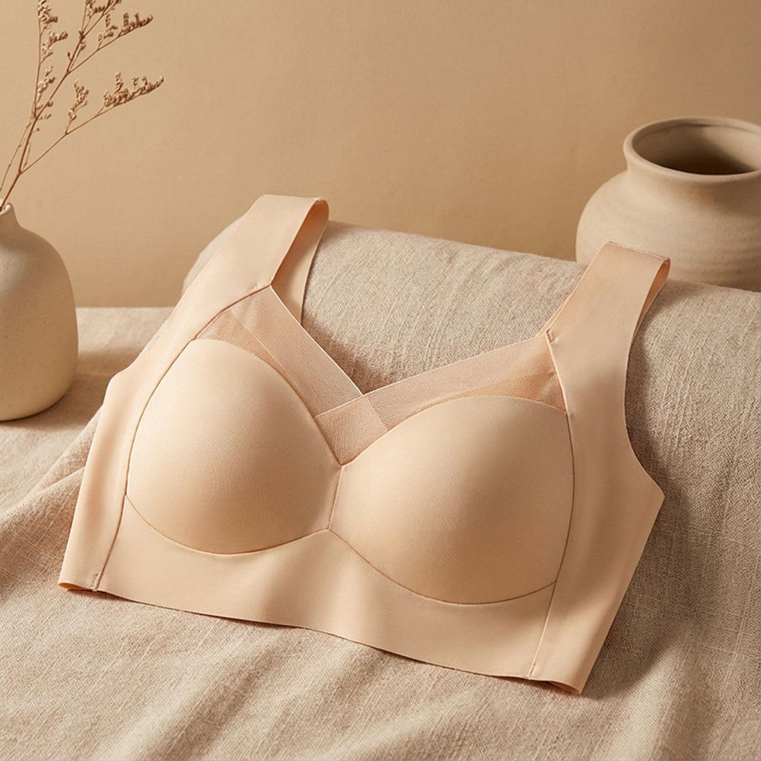 Seamless Comfort Lift Bra – Ultra Soft, Wireless & Breathable