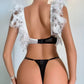 Angel Lace Fantasy Set – Black & White Edition
