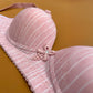 Pack of 2 – Striped Non-Padded Comfort Bras – Only Rs. 1,750