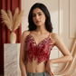 Butterfly Lace Bralette – Ultra Elegant Embroidered Mesh Top | Premium Party & Daily Wear Bralette