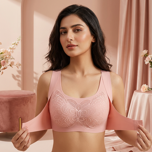 Libaaya's™ Front-Closure Bralette – Supportive & Humpback Corrector for Women & Students