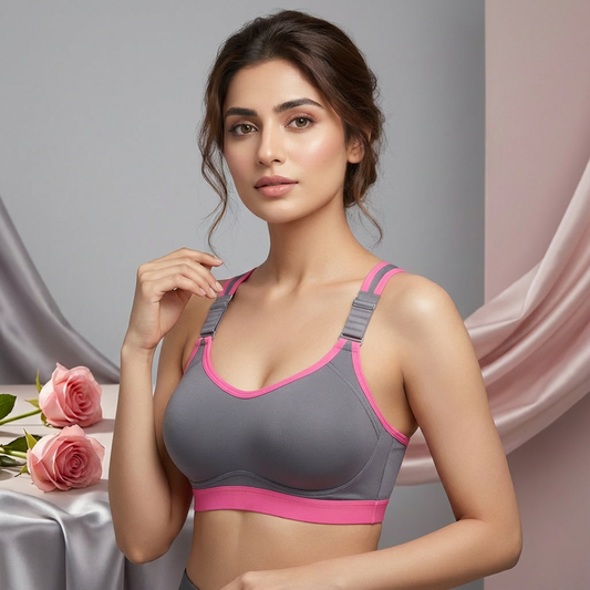 Libaaya PowerFit Cross-Back Sports Bra