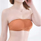 3-Strap Supportive Strapless Bandeau Bra – Free Size | Removable Pads